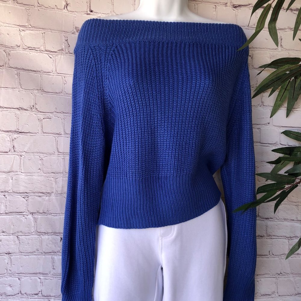 ULTRA GLAM KNIT CROP SWEATER - Picture 3 of 4